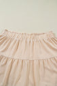 Millie Trim Boho Ruffled PLUS Shorts