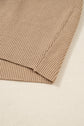 Zariah Embellished Keyhole Ribbed Sweater