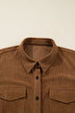 Galilea Corduroy Full Collared PLUS Shirt