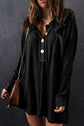 Nina Waffle Knit Long Sleeve Top