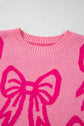 Jaderae Drop Shoulder Loose Sweater
