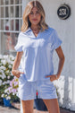Lilian Dolman Sleeve Polo Shirt Set