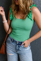 Sophia Straps Slim Tank Top