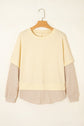 Evajira Two Piece Patchwork Sweatshirt