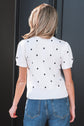 Azariah Bubble Short Sleeve Sweater