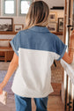 Ivey Collar Short Sleeve Top