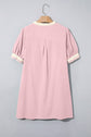 Eleanora Puff Sleeve Mini Dress