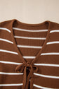 Lilly Striped Knit Cardigan Sweater
