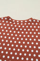 Ruthie Dot Print Short Set