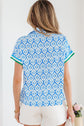 Jade Sleeve Summer Blouse Top