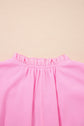 Milena Ruffle Short Sleeve PLUS Blouse