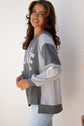 Payton Uneven Hem Chic Sweatshirt