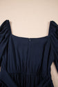 Deborah Waist Square Mini Dress