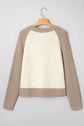 Maryam Ribbed Knit Down Sweater