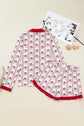 Gillian Stripes Ruffle Pj Set