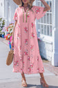Alena Floral Print Maxi Dress