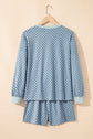 Reese and Shorts Set Long Sleeve Top