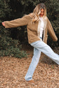 Lilisha Corduroy Edge Patchwork Jacket