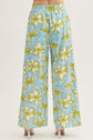 Floral Wide Leg Pants