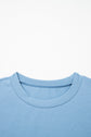 Henley Short Puff Sleeve Top
