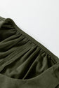 Michelle Pleated Corduroy Mini Dress