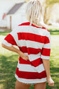 Tiana Block Oversize Tunic Tee