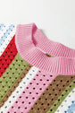 Alora Knit Short Sleeve Sweater