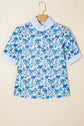 Blair Collared Short Sleeve Blouse