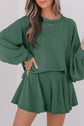 Scarlett Corded Lantern Sleeve Top