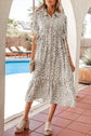 Lisa Puff Sleeve Long Dress