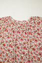 Carter Notched Puff Sleeve Blouse
