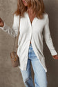 Gianna Ribbed Up Tunic Cardigan