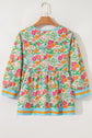 Adley Puff Sleeve Babydoll Blouse