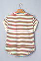 Keira Stripe Half T Shirt