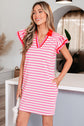 Jennifer Flutter Sleeve Short Dress
