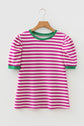 Nova Sleeve Contrast Trim Tee