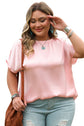 Nyomi Short Batwing Sleeve PLUS Top