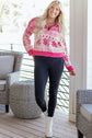Mila Quarter Zip Collard Sweater