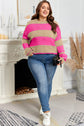 Florence Block Drop Shoulder PLUS Sweater
