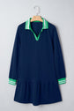 Elsie Ruffle Hem Mini Dress