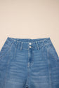 Hana Wash Cuffed Barrel Jeans