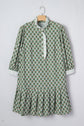 Olivia 4 Sleeve Floral PLUS Dress