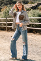 Ava Flap Patchwork Plaid Shacket