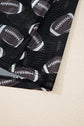 Maci Rugby Mesh Sheer Long Sleeve Top