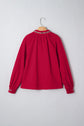 Eve Jacquard Print Textured Blouse