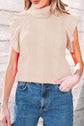 Zaylee Ruffled Short Sleeve Sweater
